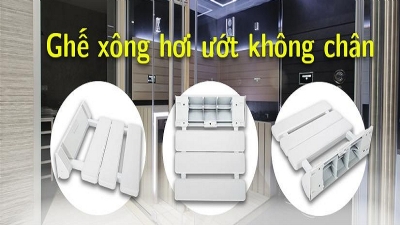 Ghế phòng xông hơi ướt không chân